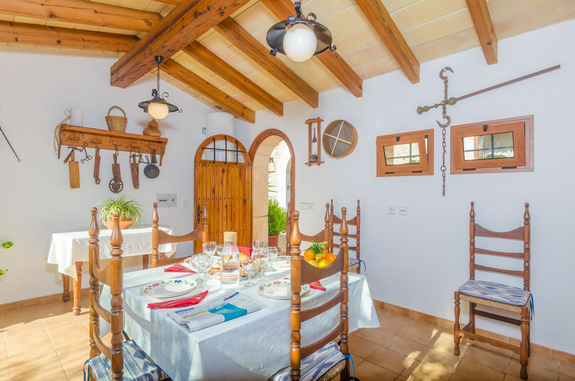Es Pujols Villa Campanet Eksteriør billede
